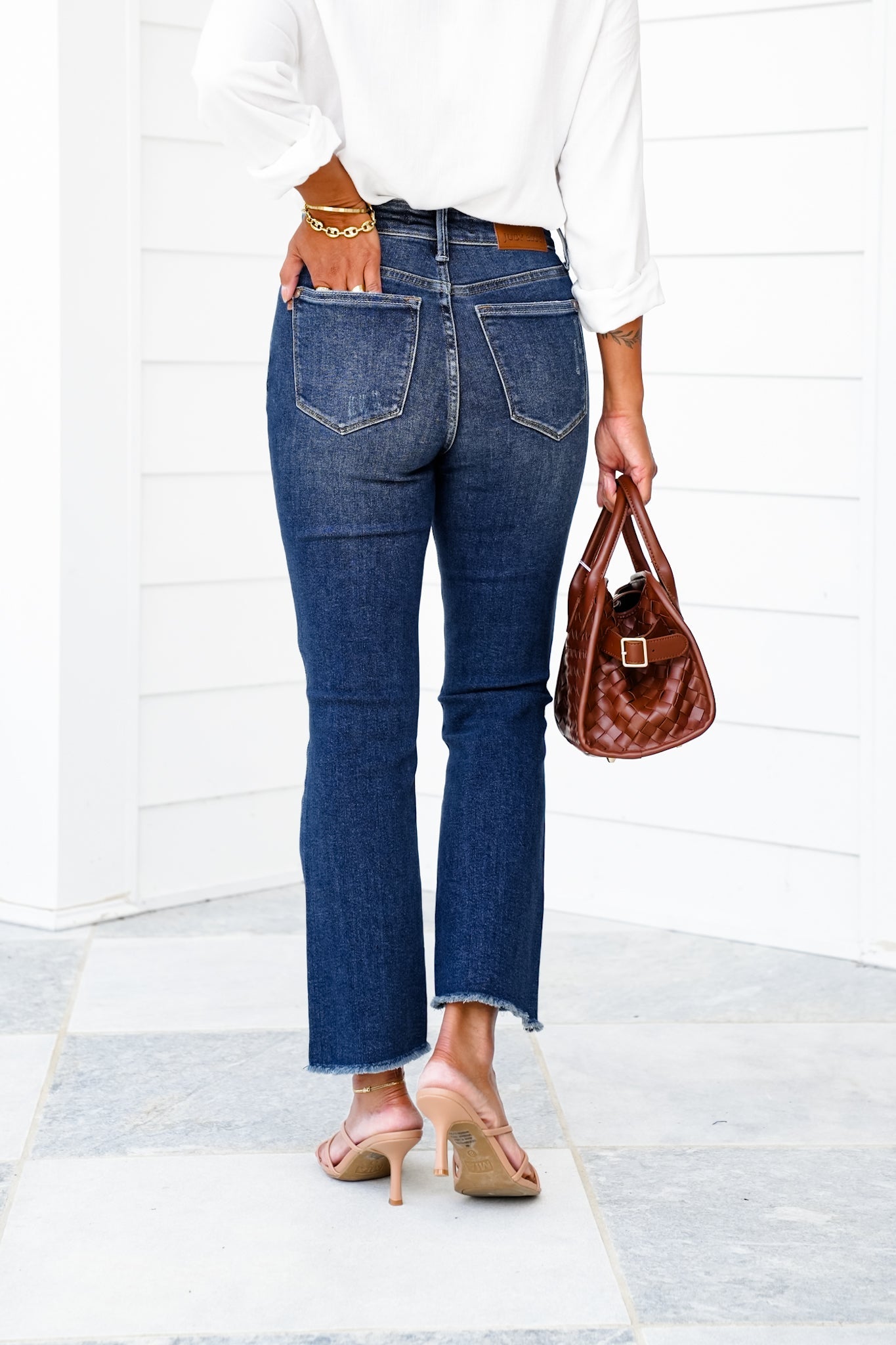 Restock! Judy Blue The Alex High Rise Dark Wash Kick Flare Jeans