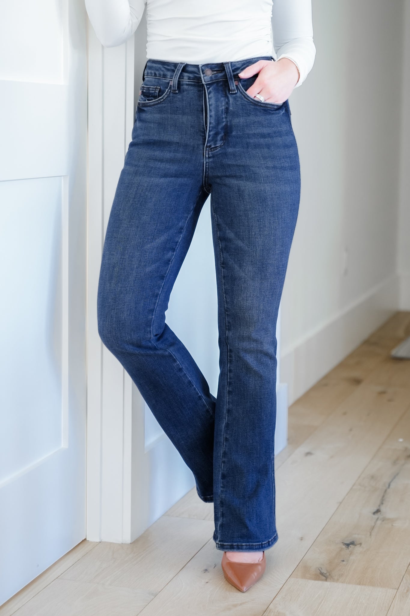 Judy Blue Meant for You Multi Inseam Tummy Control Bootcut Jeans