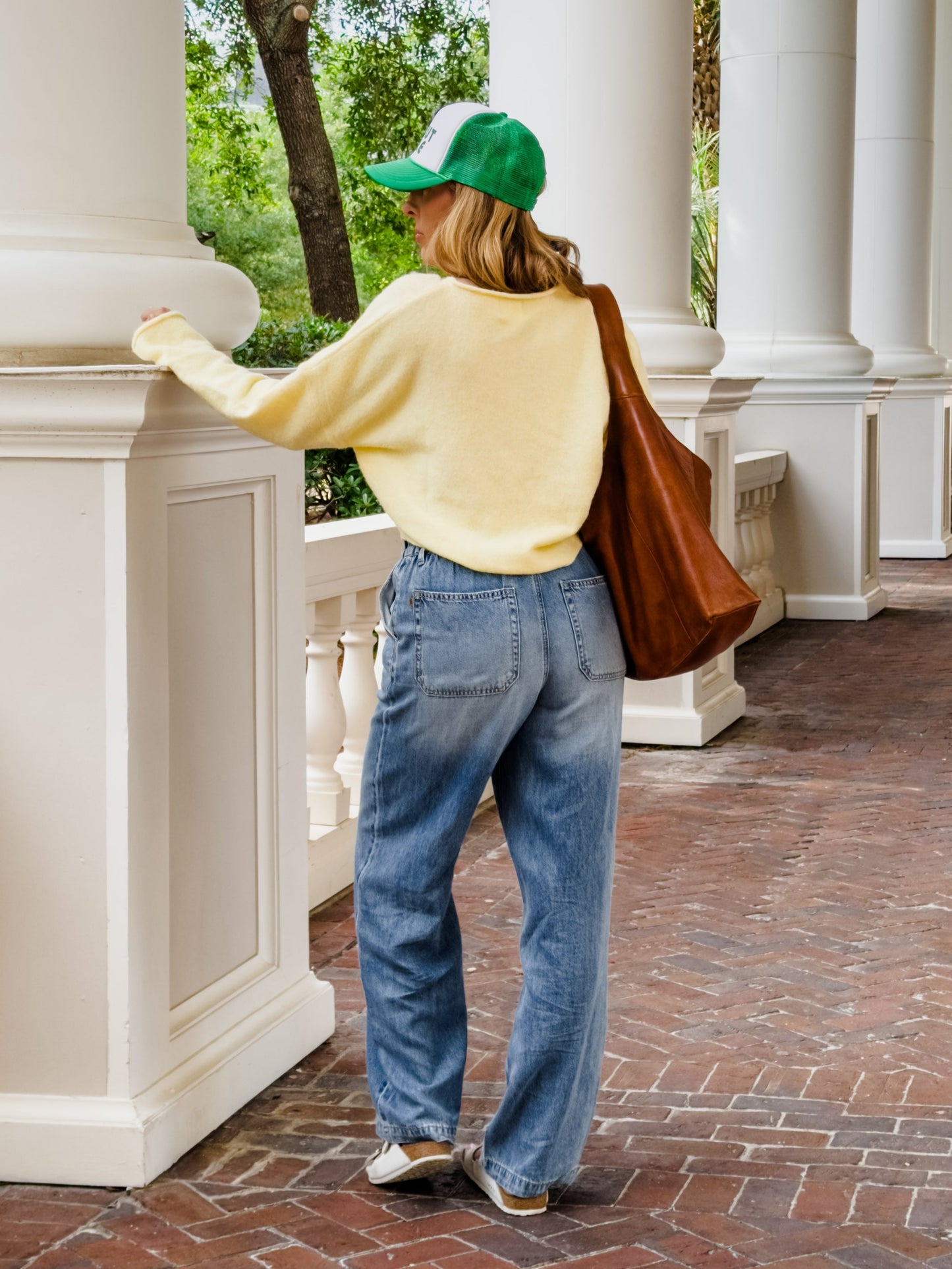 Judy Blue The Bay Breeze Multiple Inseam Featherweight Baggy Jeans with Elastic Waist Band