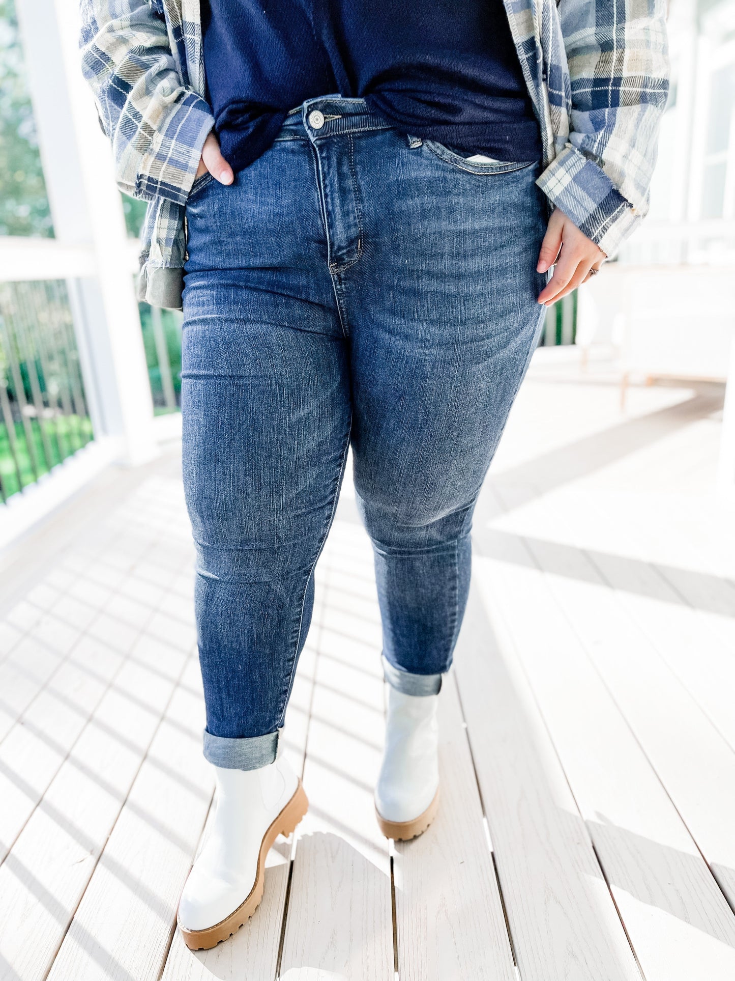 Judy Blue High Rise  Tummy Control Skinny