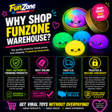 Glow in the Dark Squishy Dumplings Toy – 4" Mystery Collectible Squeeze Toy