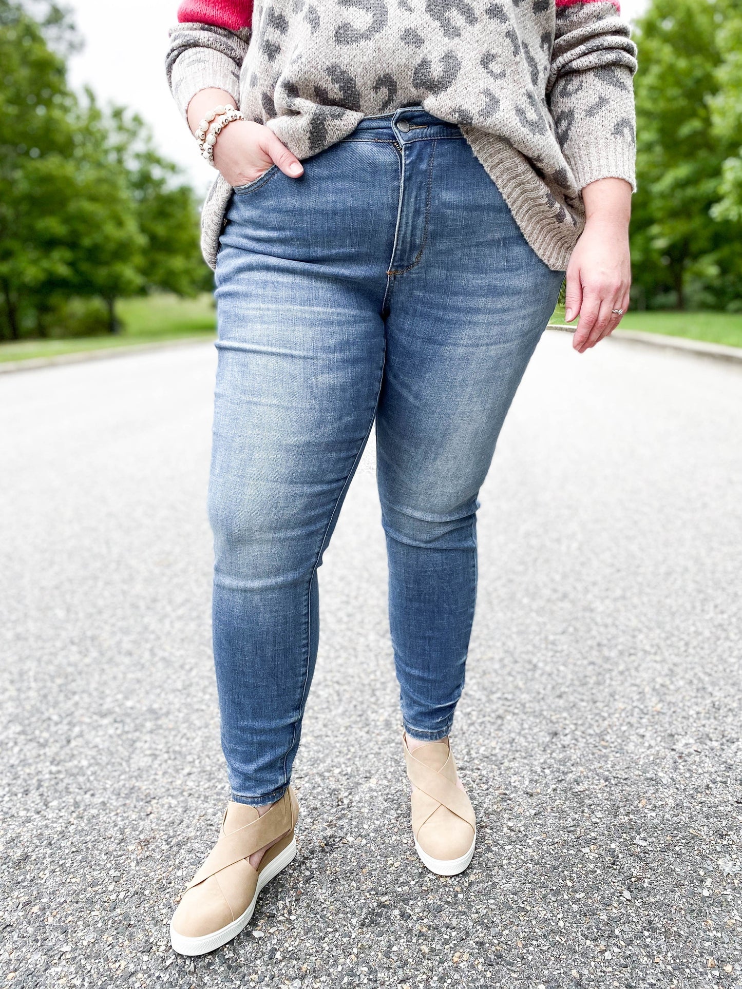 Judy Blue BEST DAMN SKINNIES EVER (BDS) Pin Tacked Non-Distressed